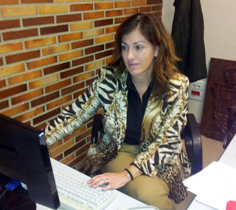 Rosa D?az, portavoz del PRC en Polanco