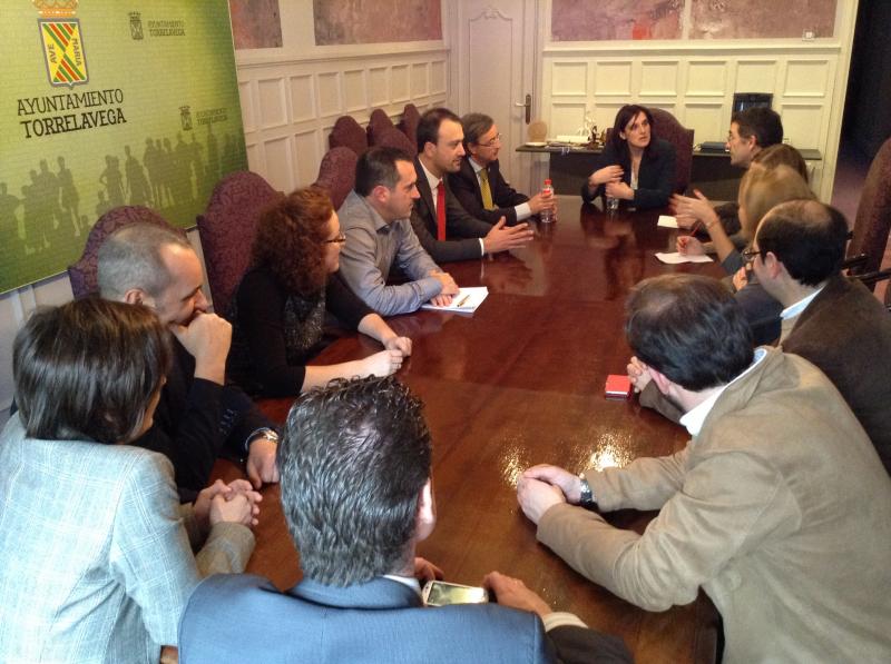 Primera reuni?n del equipo de gobierno PRC PSOE