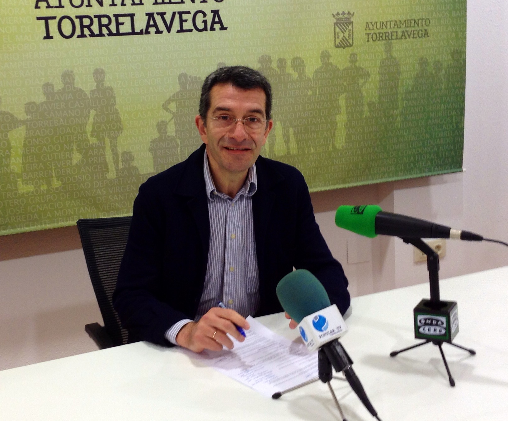 Pedro P. Noriega en rueda de prensa