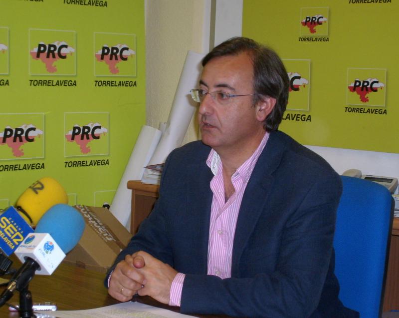 Pedro G. Carmona en rueda de prensa