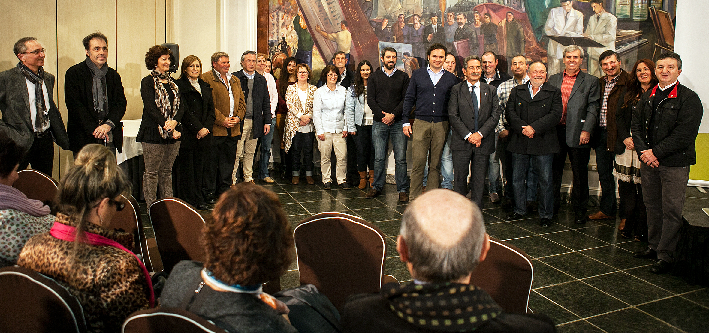 La candidatura del PRC en Castro Urdiales con Miguel ?ngel Revilla y Rafael de la Sierra