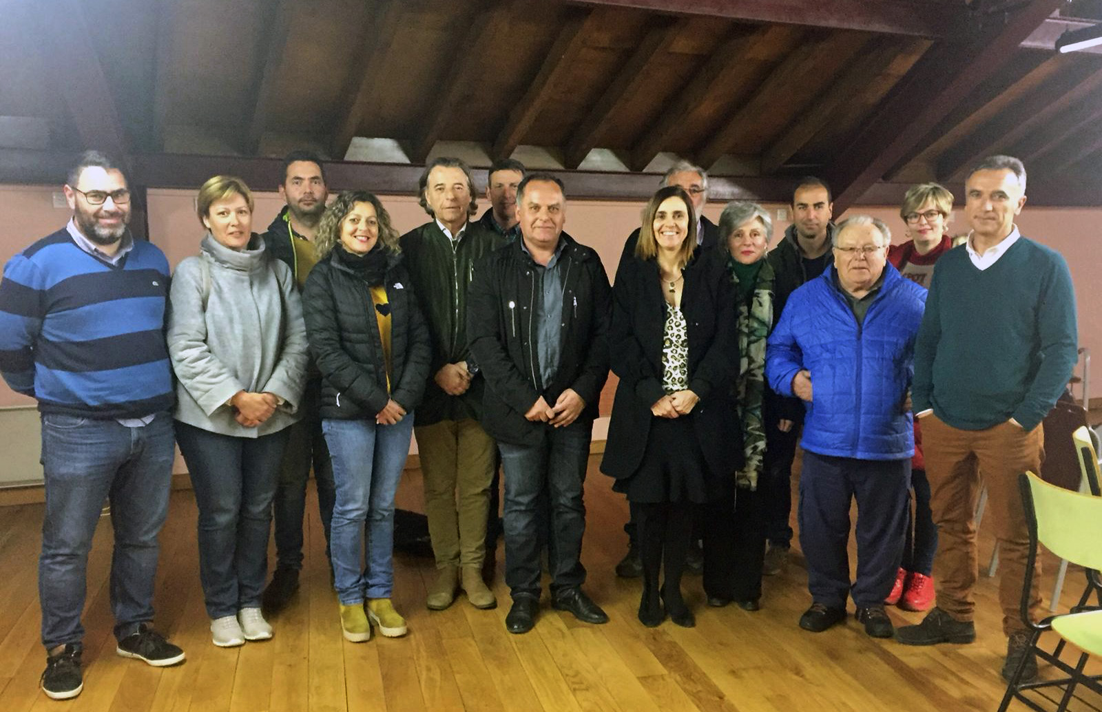 Integrantes del Comité Local de Cabezón de la Sal.