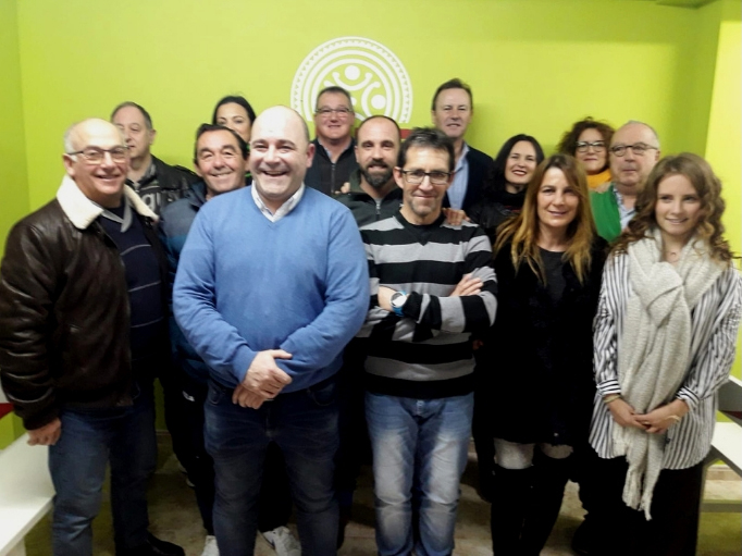 Integrantes del comité local del PRC de Laredo.