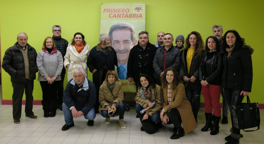 Integrantes del Comité Local de Noja.