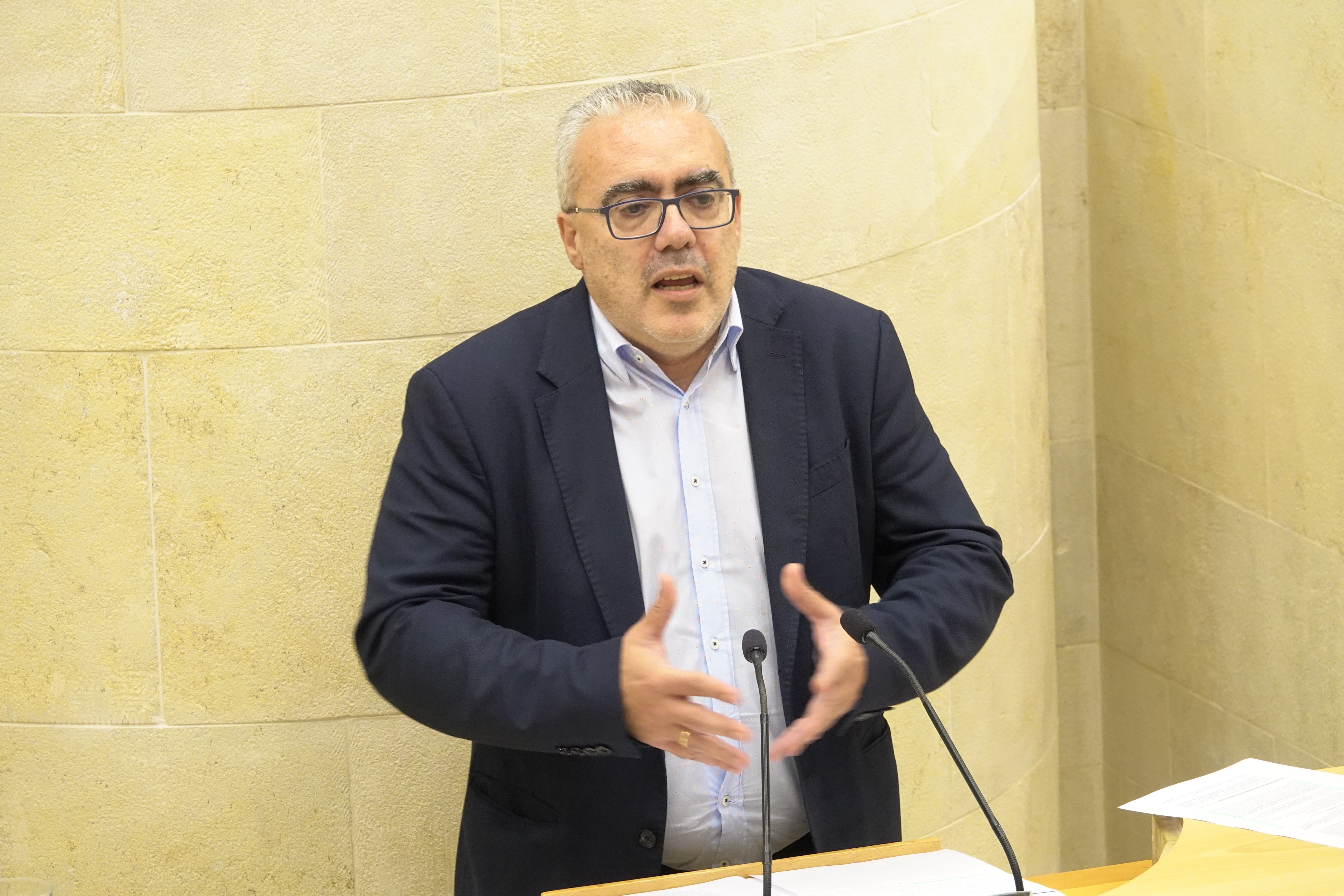 Pedro Hernando, portavoz parlamentario del PRC.