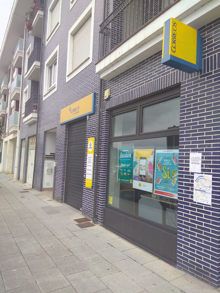 Sede de Correos en el municipio de Colindres.