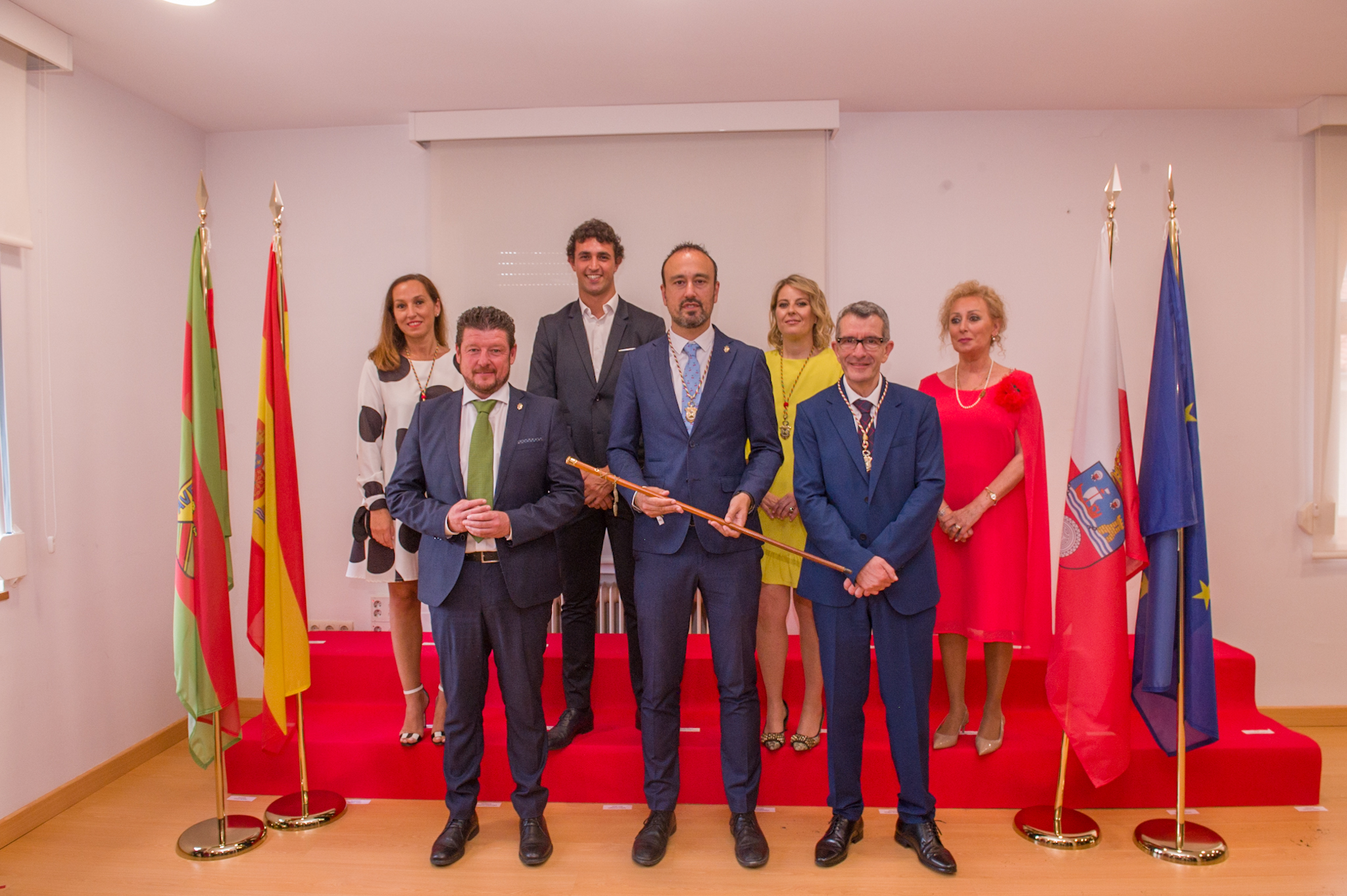 López Estrada presenta el organigrama del equipo de gobierno de Torrelavega para la legislatura 2023-2027