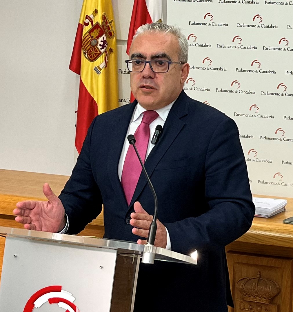 Pedro Hernando, portavoz parlamentario del PRC.