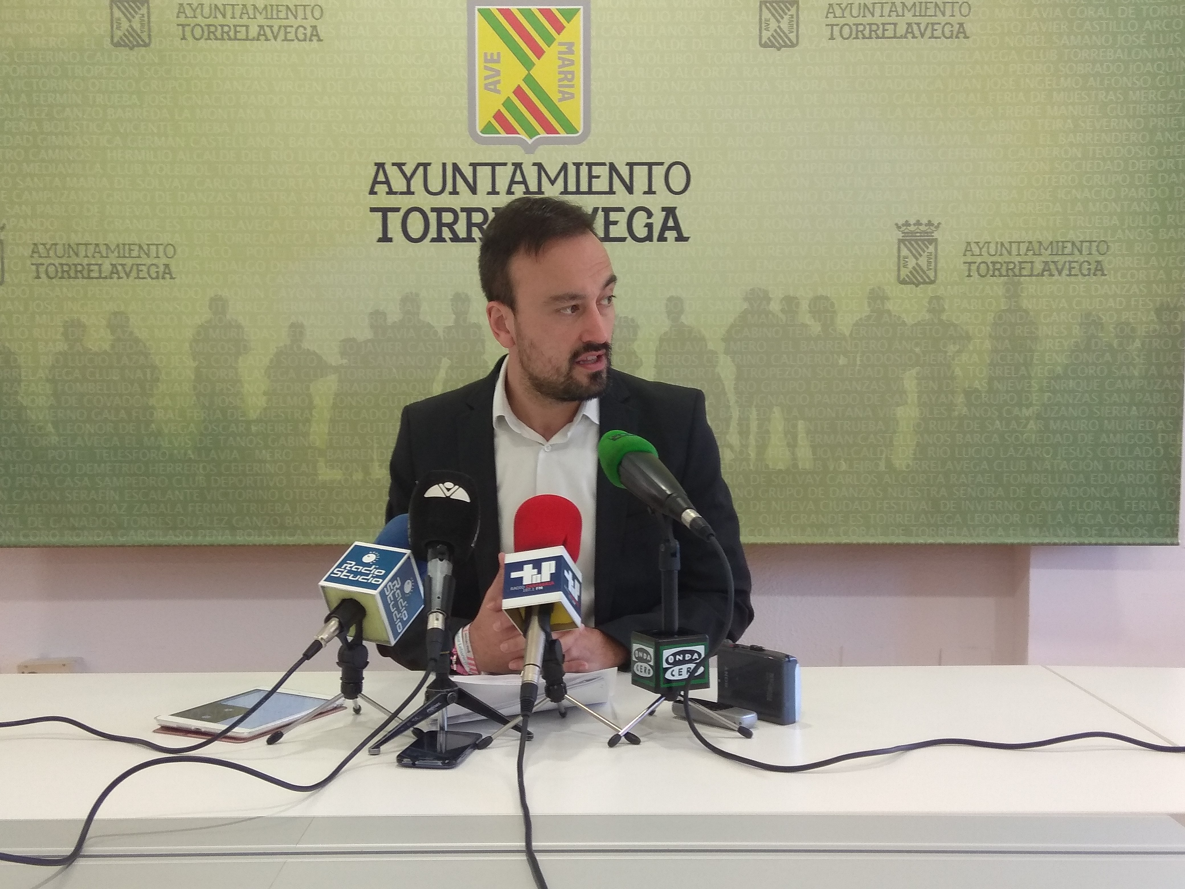 Javier López Estrada, primer teniente de alcalde Torrelavega.