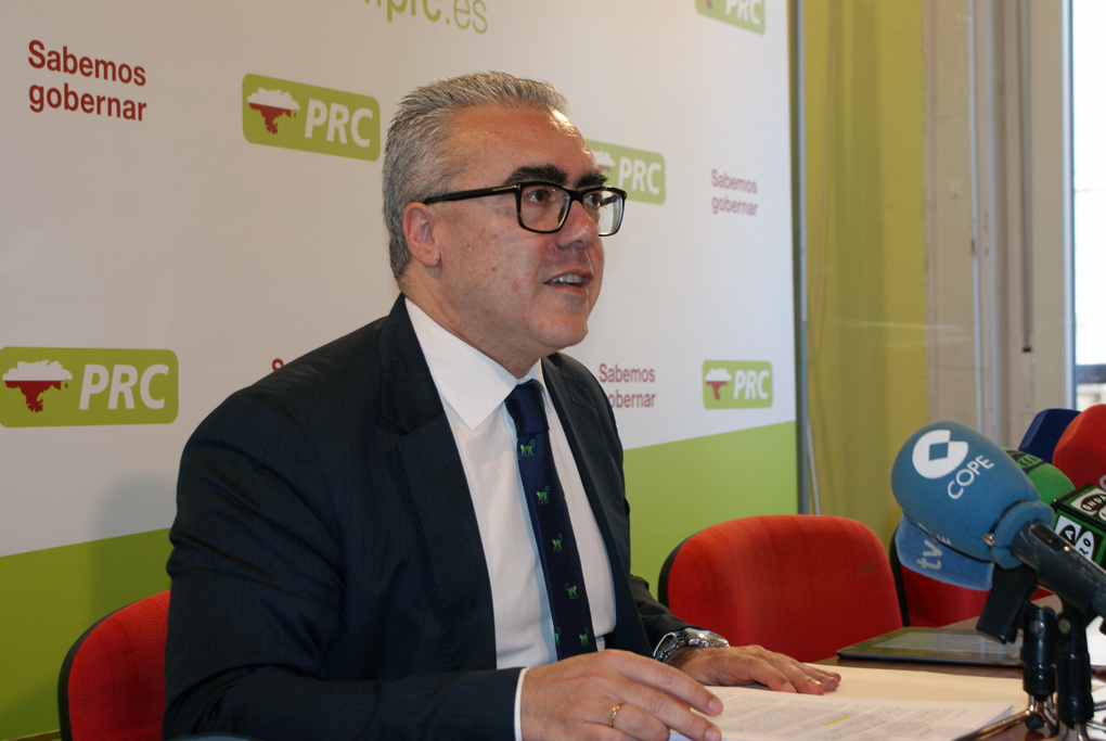 Pedro Hernando, portavoz regionalista.