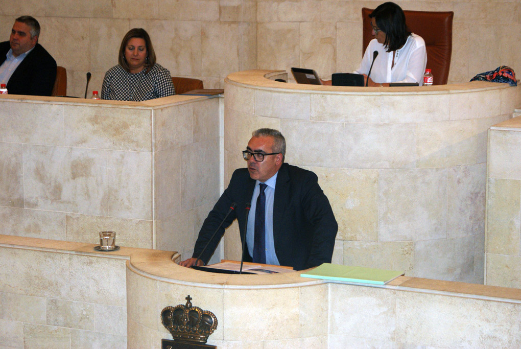 Pedro Hernando durante su intervención.