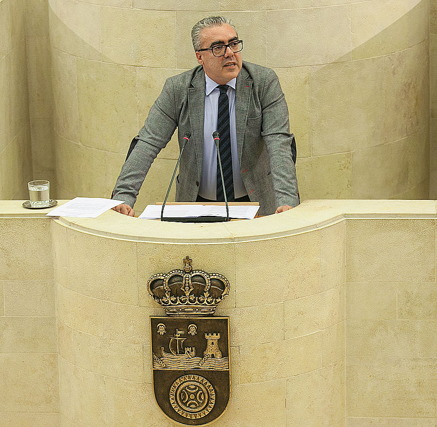 Pedro Hernando, portavoz regionalista.