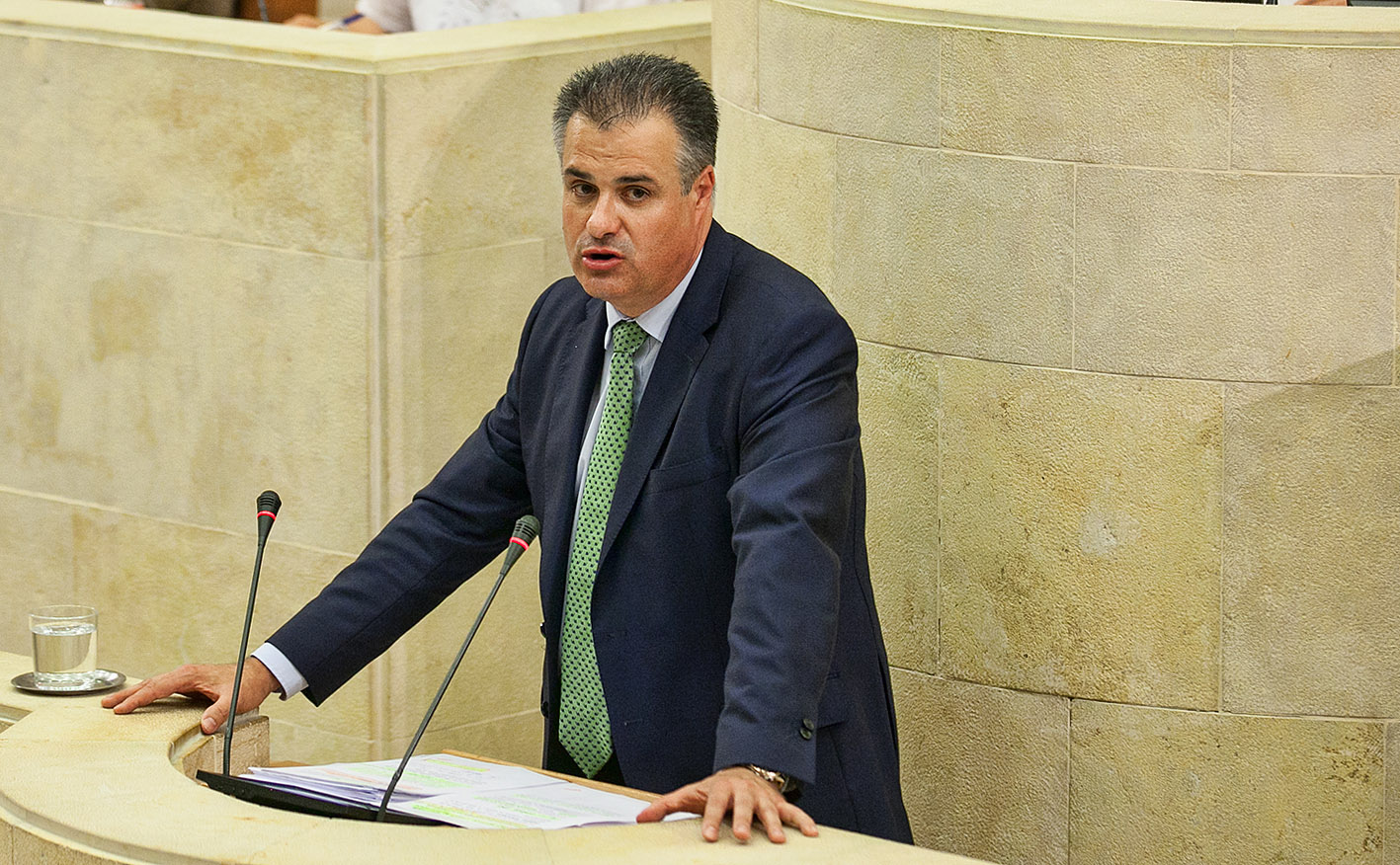 Francisco Ortiz, diputado del Grupo Parlamentario Regionalista y alcalde de El Astillero.