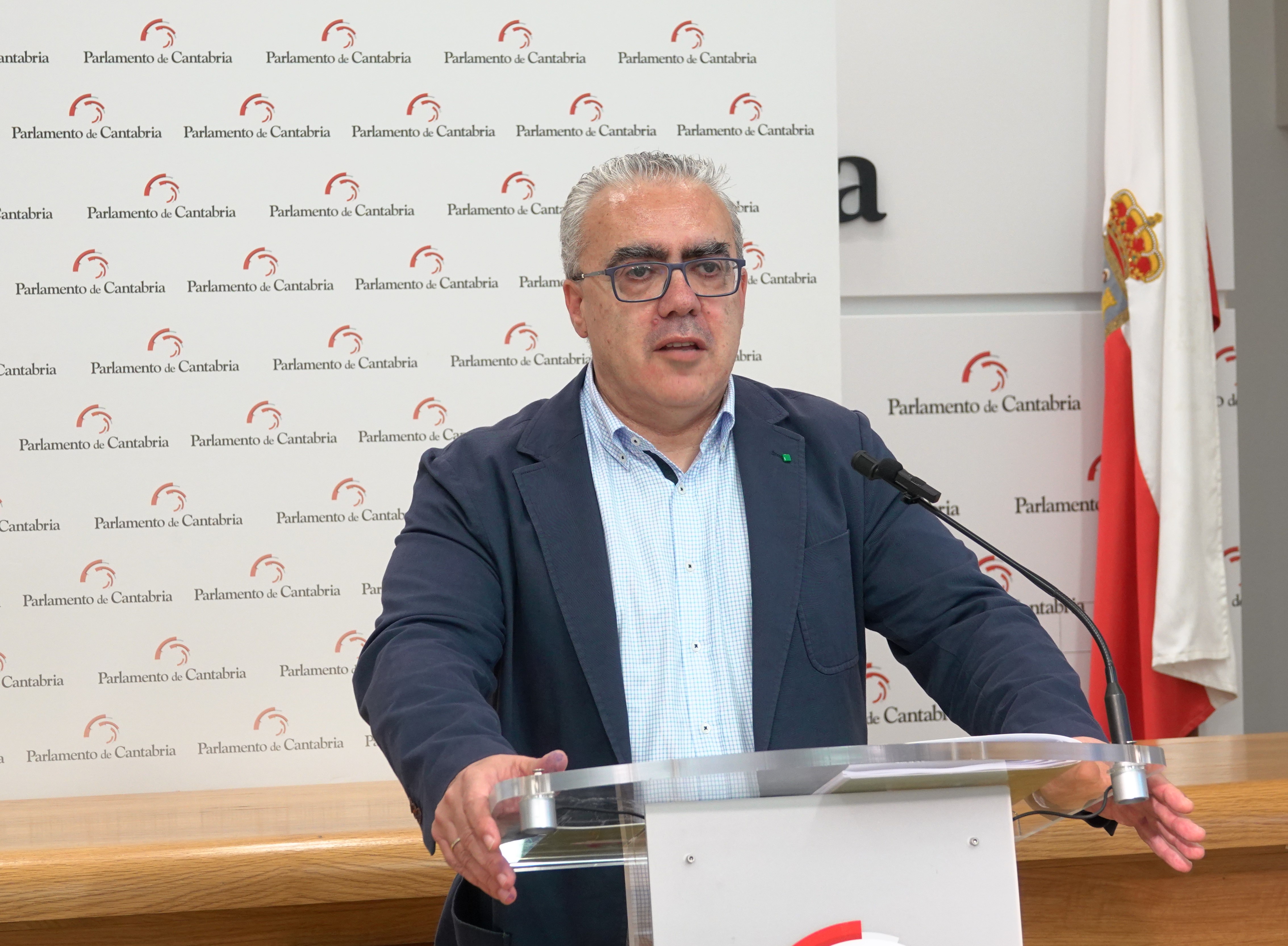 Pedro Hernando, portavoz parlamentario del PRC