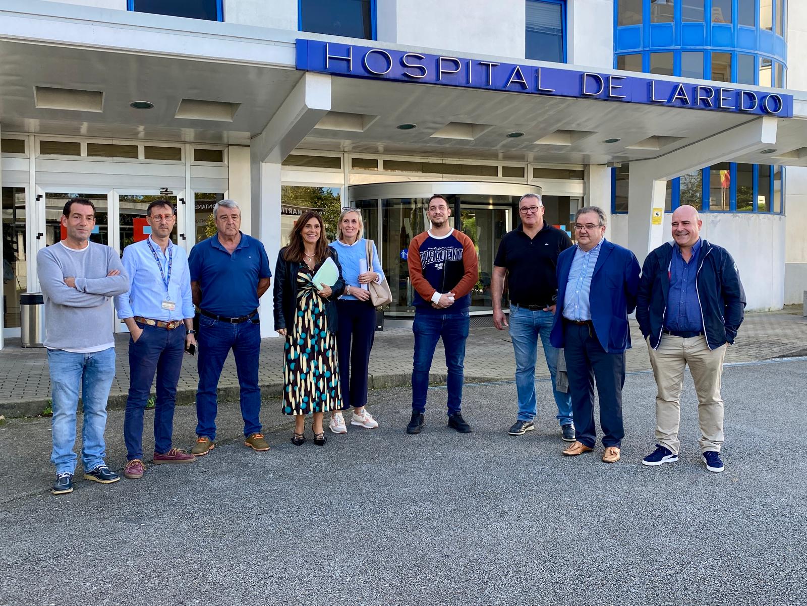 El PRC exige al Gobierno un plan de futuro para el hospital de Laredo y un cambio del modelo organizativo 