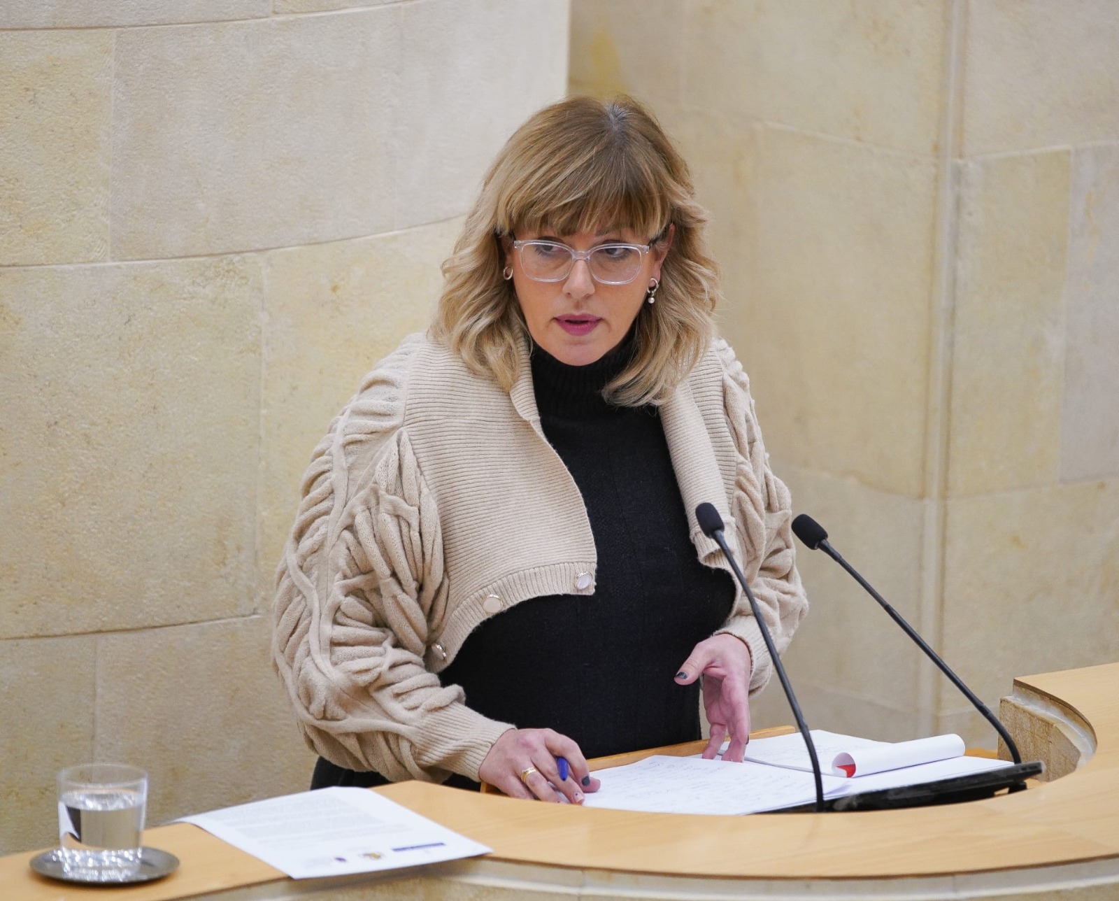 Rosa Díaz, diputada del PRC.