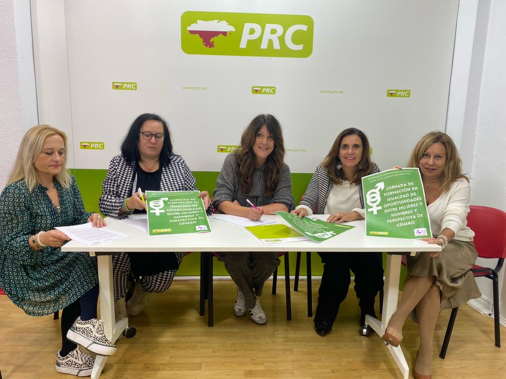 Organizadoras de la jornada