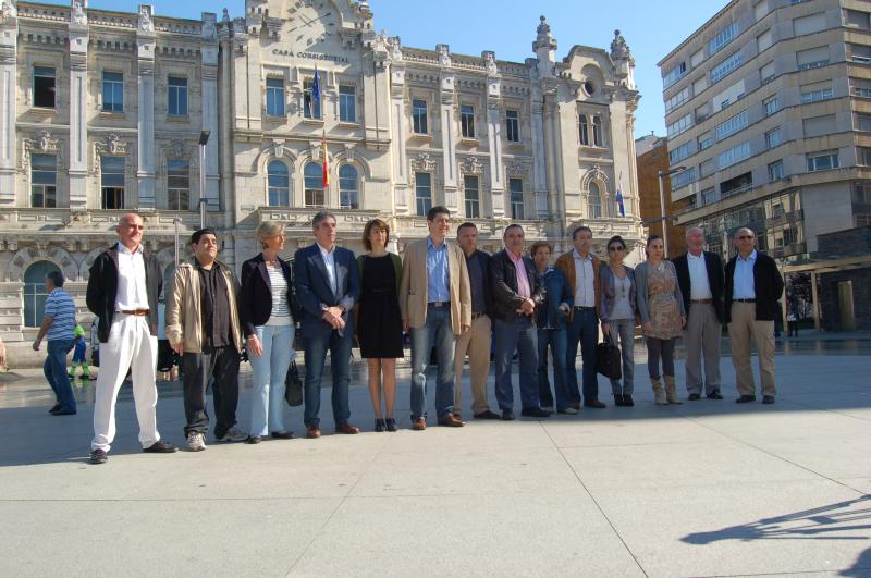 Miembros del Comit? local del PRC de Santander