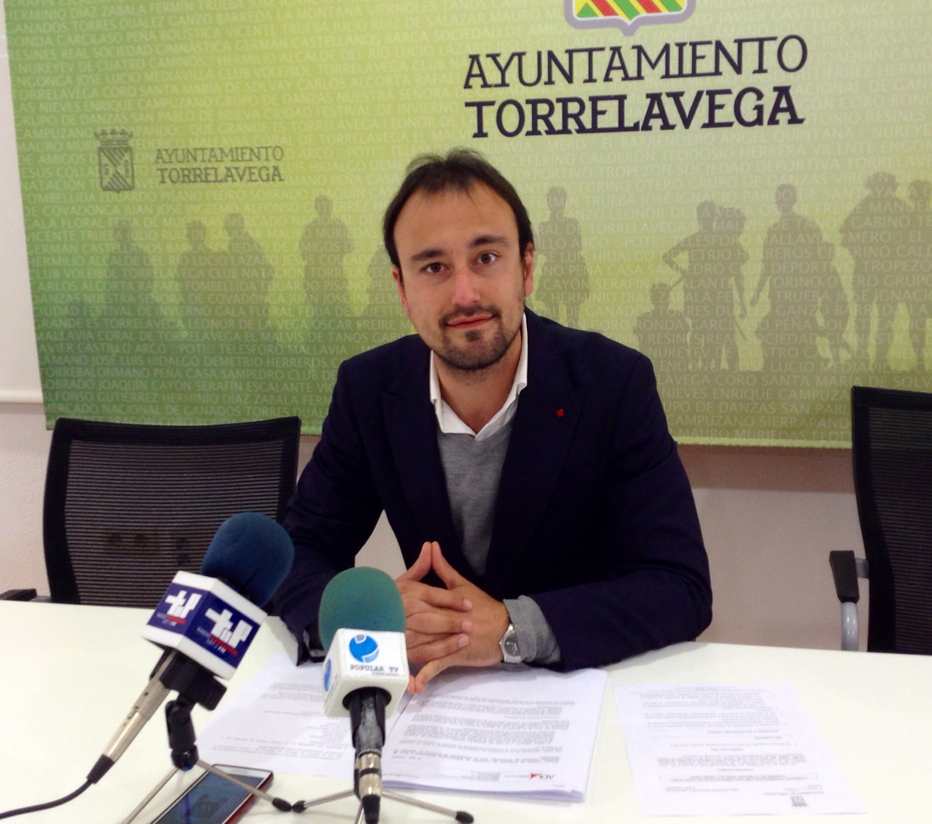 Javier L. Estrada, concejal de Empleo, Industria y Comercio