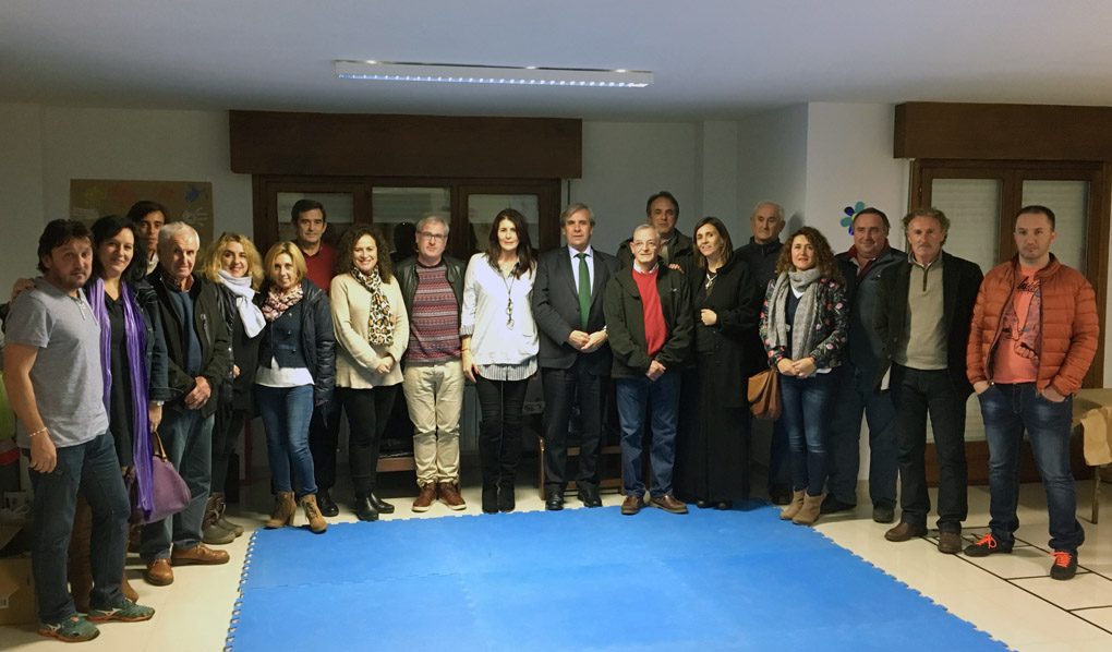 Integrantes del Comité Comarcal del Nansa.