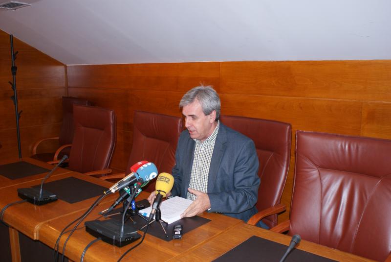 Rafael de la Sierra, en rueda de prensa