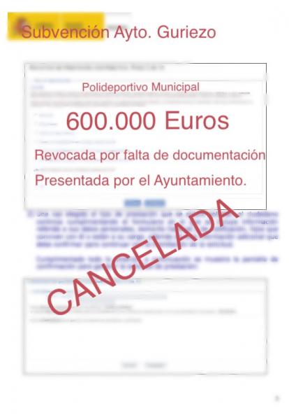 foto1. Subvención perdida