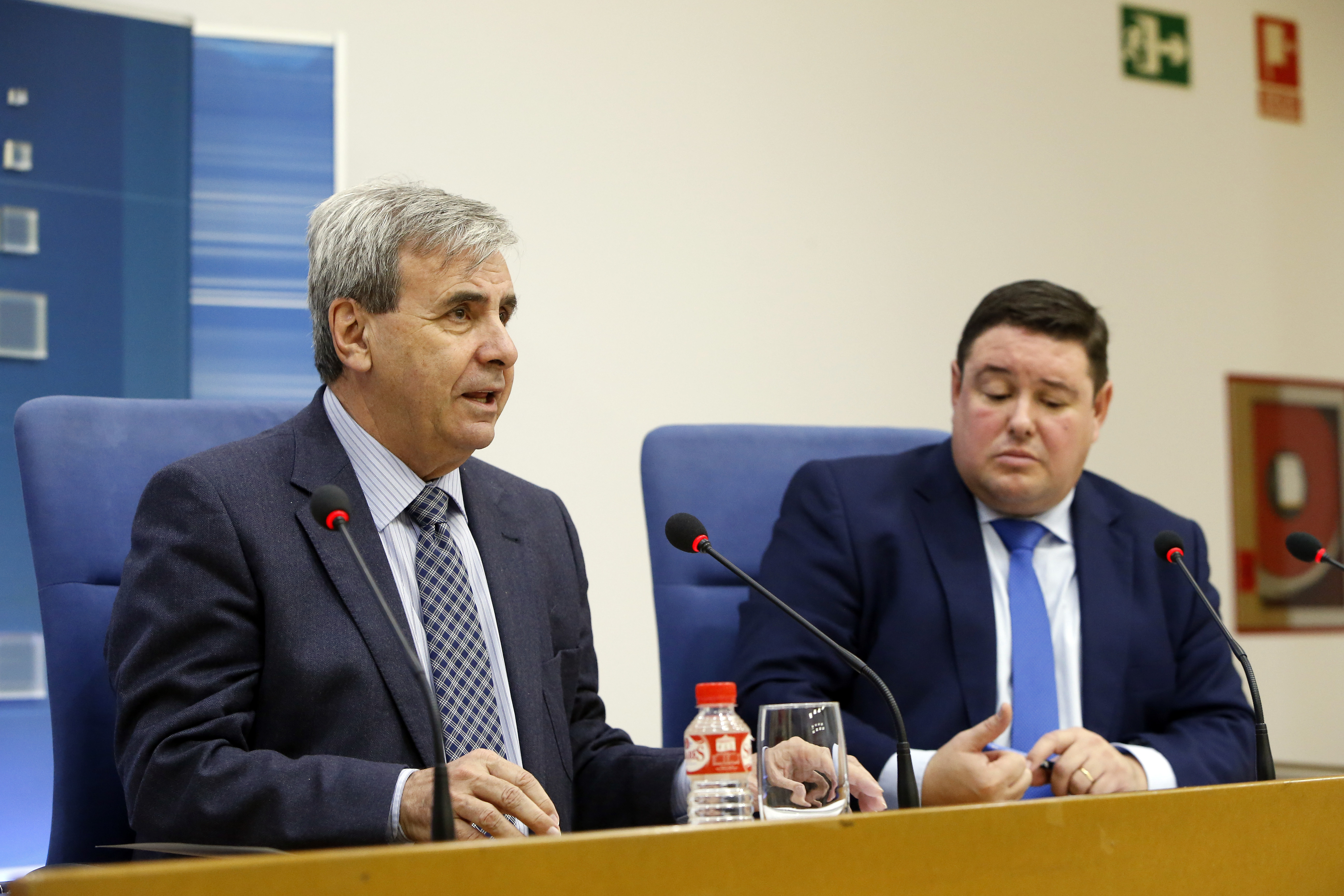 El consejero de Presidencia y Justicia, Rafael de la Sierra, durante la presentación de la Ley. (Foto: Gabinete de Prensa Gobierno. Lara Revilla)