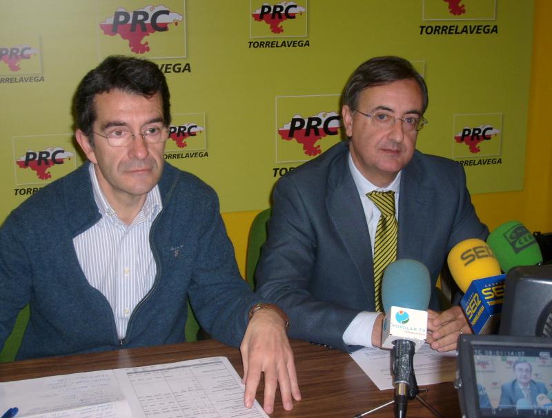 Pedro G. Carmona y Pedro P. Noriega en rueda de prensa