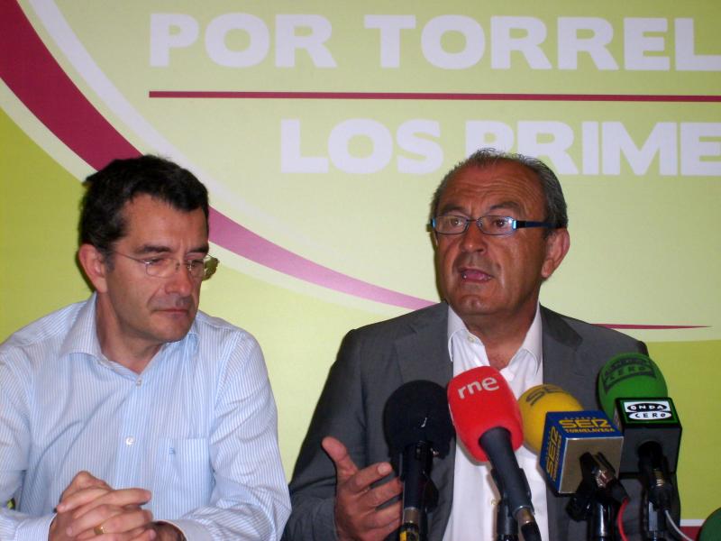 L?pez Marcano y P?rez Noriega durante la rueda de prensa
