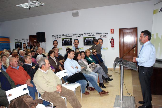 Revilla durante su intervenci?n en Guriezo