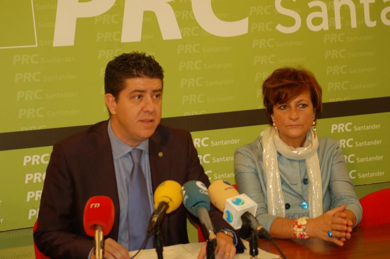 Sierra y Solanas en rueda de prensa