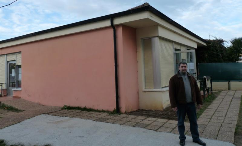 Antonio P?rez visitando las obras del Colegio de Infantil Altamira, dependiente del Pedro del Hoyo