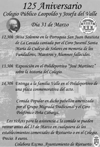 Programa del dia 31 de marzo