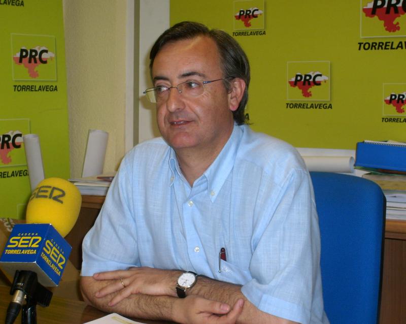 Pedro G. Carmona en rueda de prensa