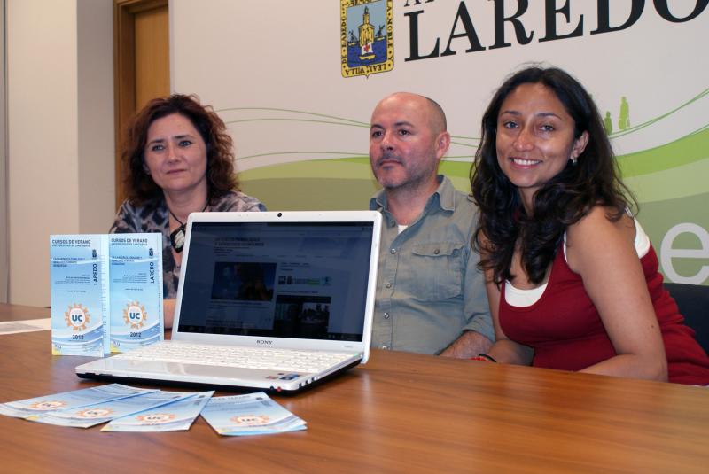 De izquierda a derecha, Pilar Santisteban, Javier Ibarra y Johana G?mez