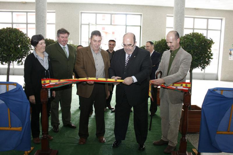 Un momento del acto inaugural de la Feria Nacional de Primavera  
