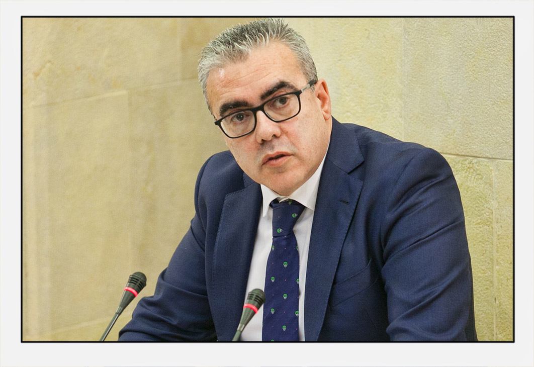 Pedro Hernando, portavoz del grupo regionalista.