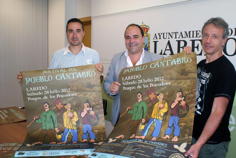De izquierda a derecha, Carlos Ruiz, Pedro Diego y Pedro Madrazo