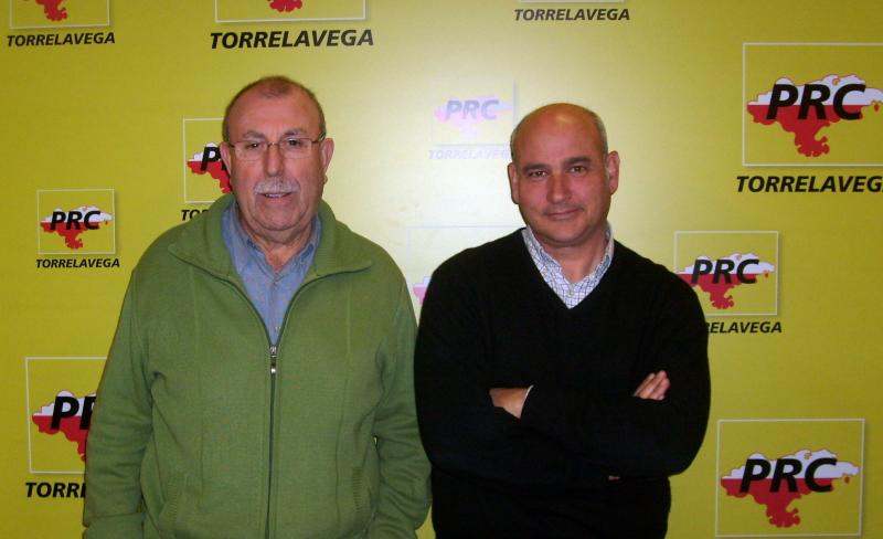 Higinio Ter?n y Francisco Garc?a, vocales del PRC en Vi?rnoles