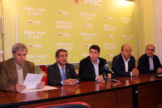 De izquierda a derecha, Rafael de la Sierra, Miguel ?ngel Revilla, David Garc?a, Javier L?pez Marcano y Alfonso Ossorio
