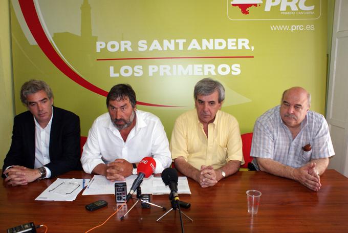 Fuentes-Pila, Fern?ndez, De la Sierra y Herrera, de izquierda a derecha