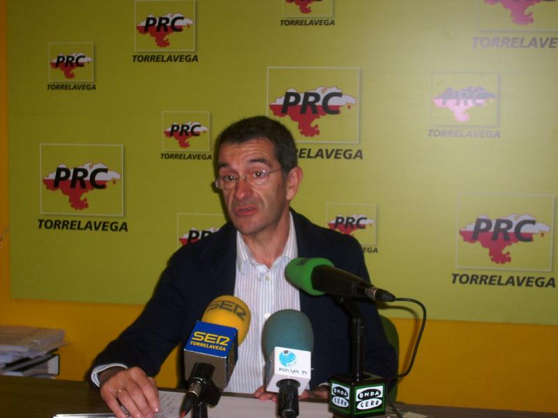 Pedro P. Noriega en rueda de prensa
