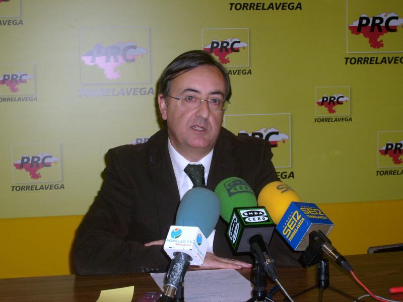 Pedro G. Carmona en rueda de prensa