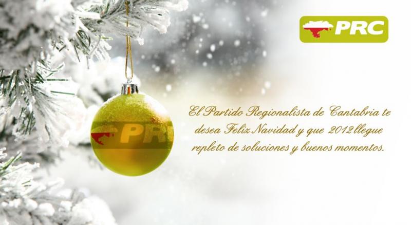 El PRC de Colindres os desea unas felices fiestas y un pr?spero a?o nuevo
