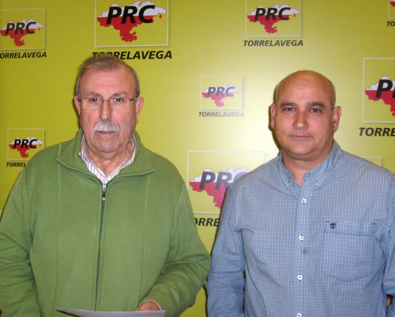 Higinio Ter?n y Francisco Garc?a, vocales del PRC en Vi?rnoles