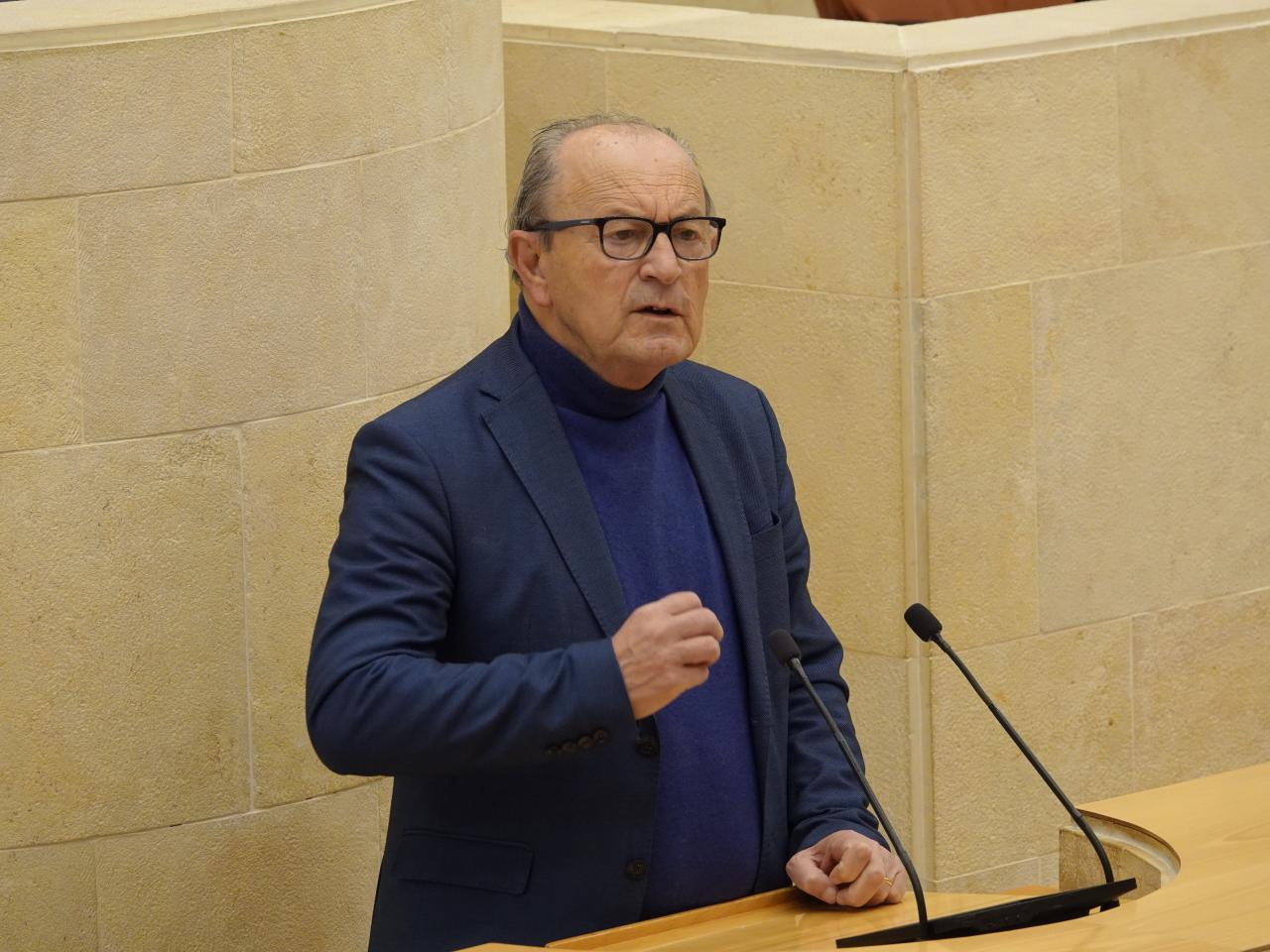 El diputado regionalista Javier López Marcano