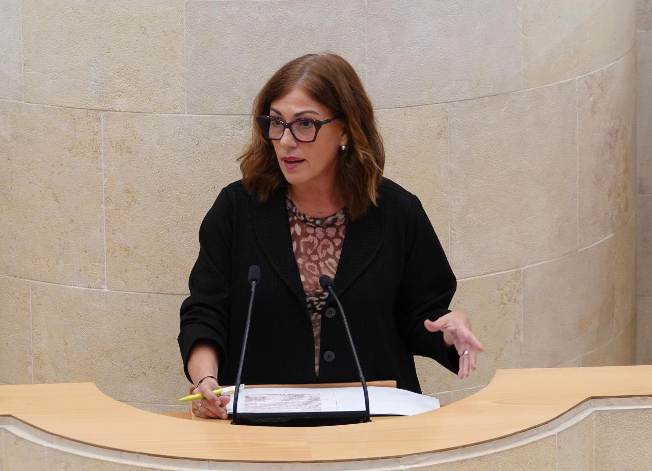 La diputada regionalista Rosa Díaz