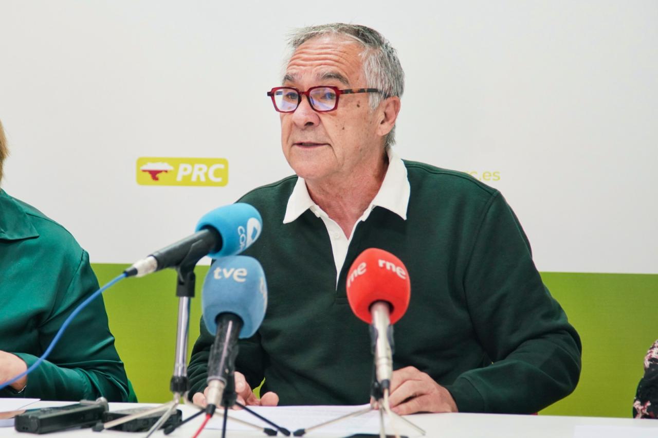 Eugenio Gómez, portavoz del PRC en Camargo