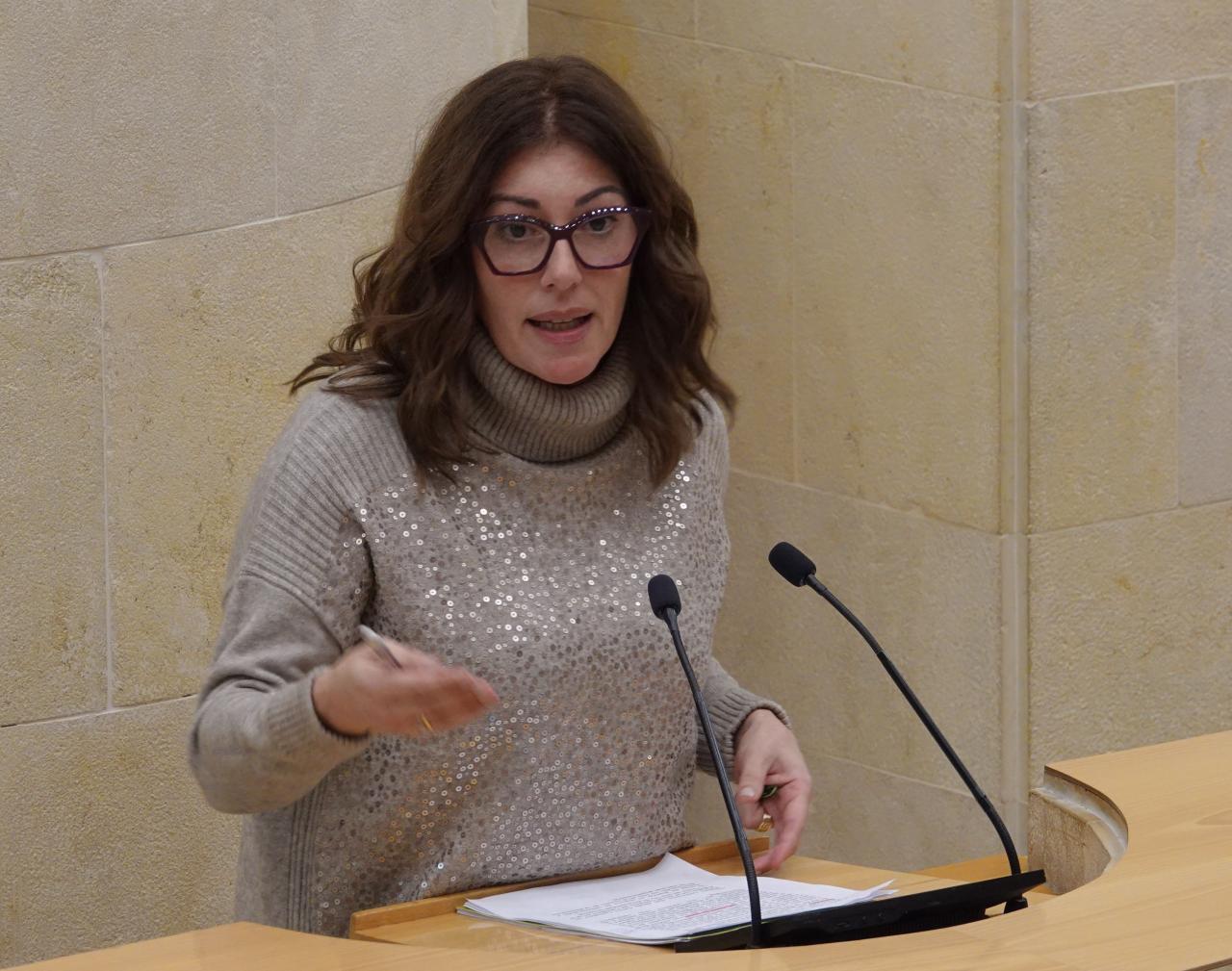 La diputada del PRC Rosa Díaz