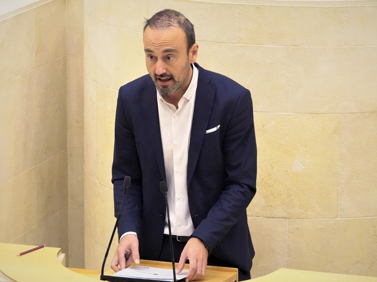 El portavoz del PRC en materia de Transportes, Javier López Estrada